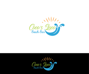 Coco's Loco Beach Bar | Logo Design by Maxo-Biz