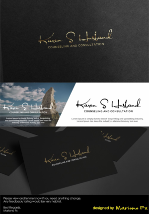 Logo-Design von Mariono Fx für Karen S. Husband, LCSW,MBA | Design: #18898881