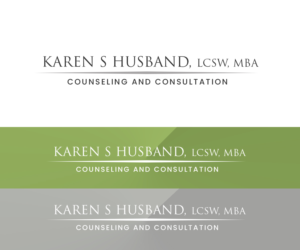 Logo-Design von polj designs für Karen S. Husband, LCSW,MBA | Design: #18864037