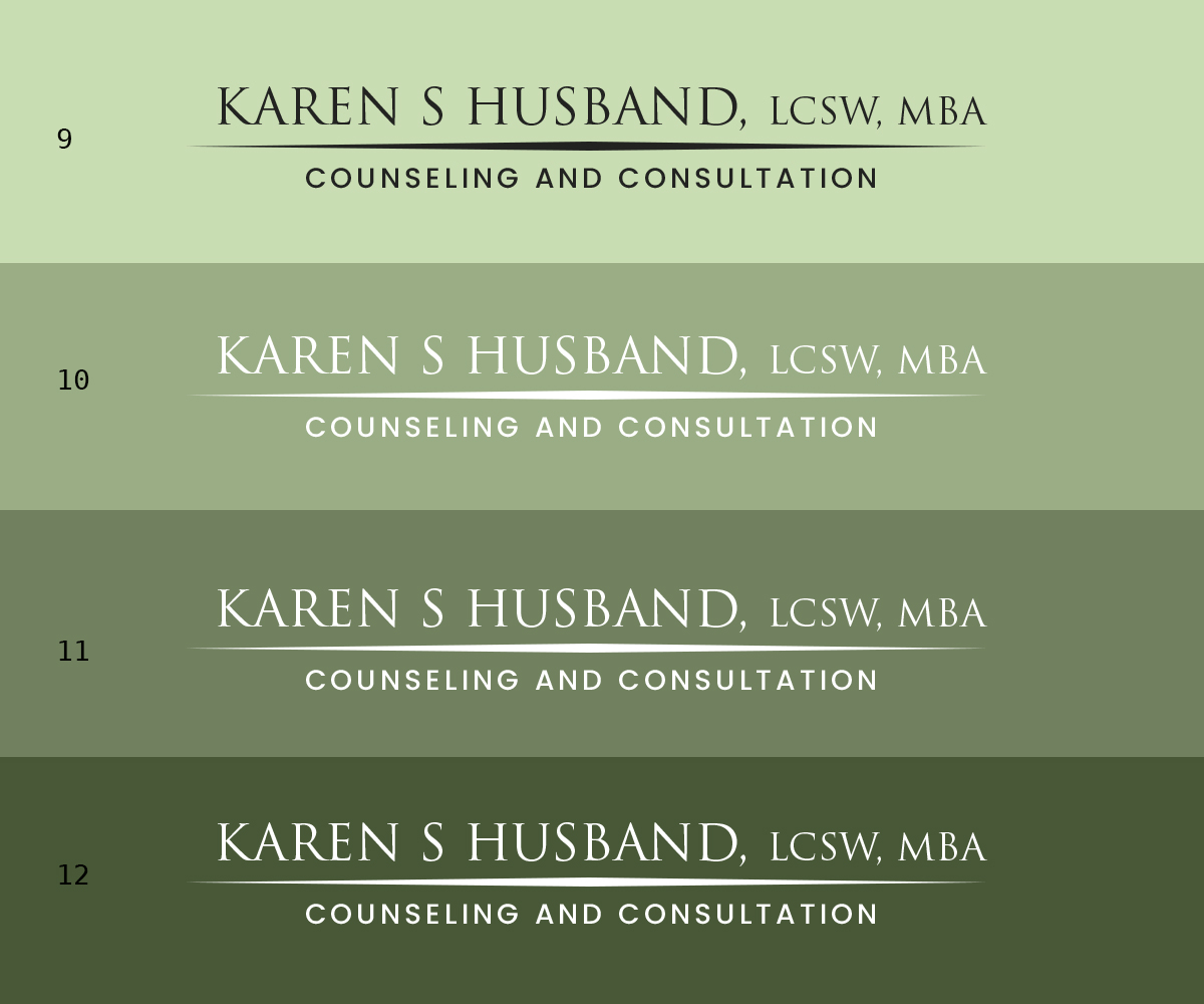 Logo-Design von polj designs für Karen S. Husband, LCSW,MBA | Design: #18894211