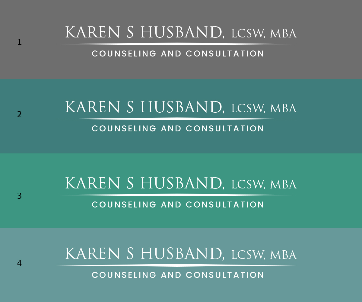 Diseño de Logo por polj designs para Karen S. Husband, LCSW,MBA | Diseño #18894230