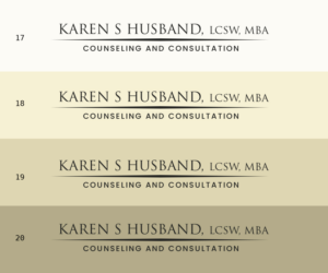 Logo-Design von polj designs für Karen S. Husband, LCSW,MBA | Design: #18894310