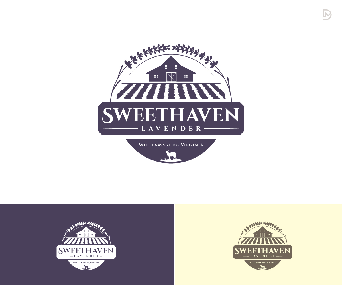 Logo Design by D_Mantra for Sweethaven Lavender | Design #18793815