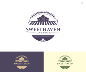 Logo Design by D_Mantra for Sweethaven Lavender | Design: #18793817