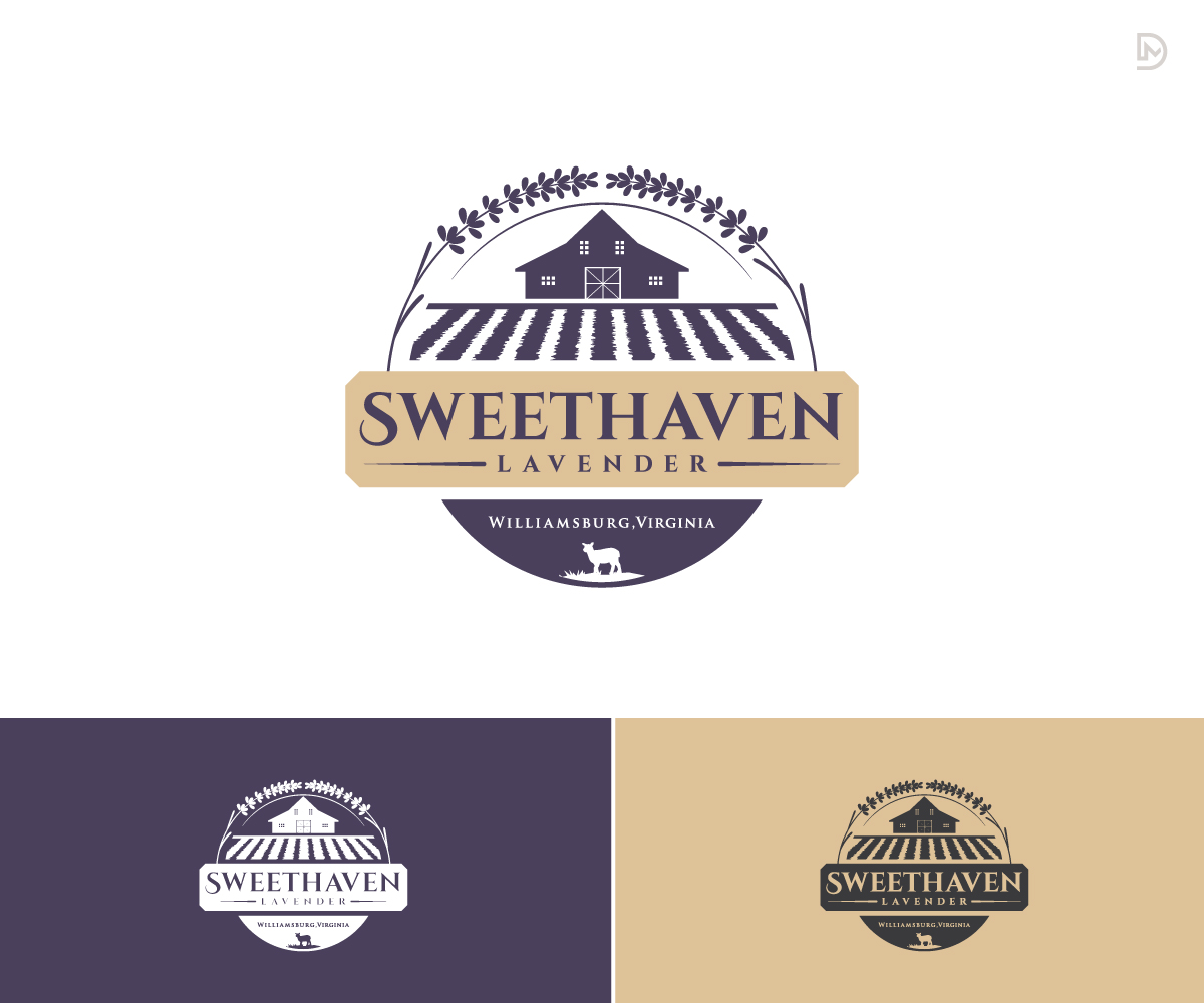 Logo Design by D_Mantra for Sweethaven Lavender | Design #18793820