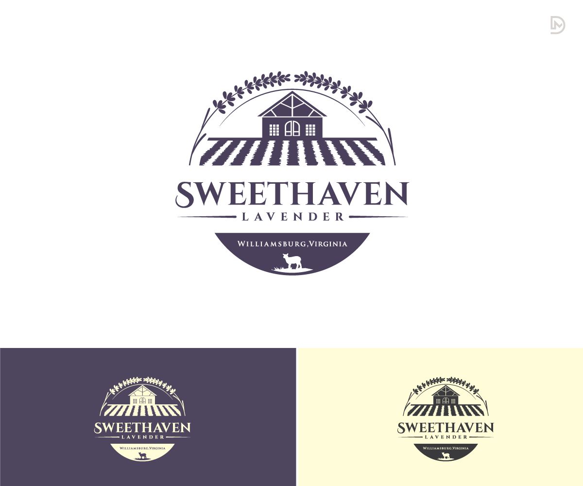 Logo Design by D_Mantra for Sweethaven Lavender | Design #18799826