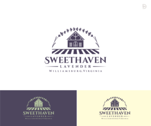 Logo Design by D_Mantra for Sweethaven Lavender | Design: #18805876
