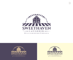 Logo Design by D_Mantra for Sweethaven Lavender | Design #18805877