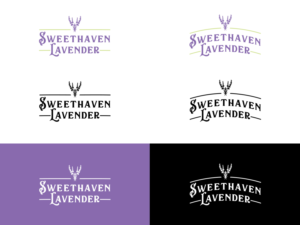 Logo Design by Slant Line Media for Sweethaven Lavender | Design: #18813269