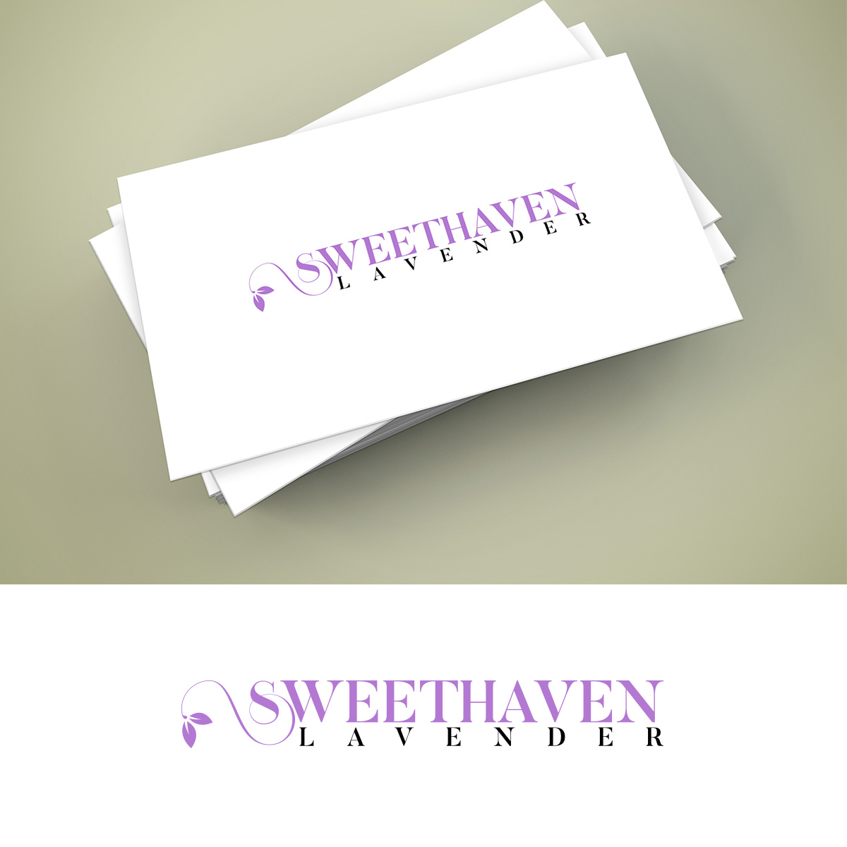 Logo Design by ClearDesign for Sweethaven Lavender | Design #18842080