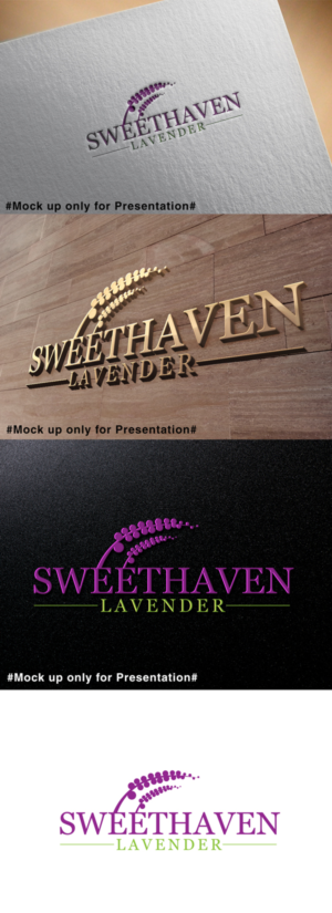 Logo Design by designmind78 for Sweethaven Lavender | Design: #18787166