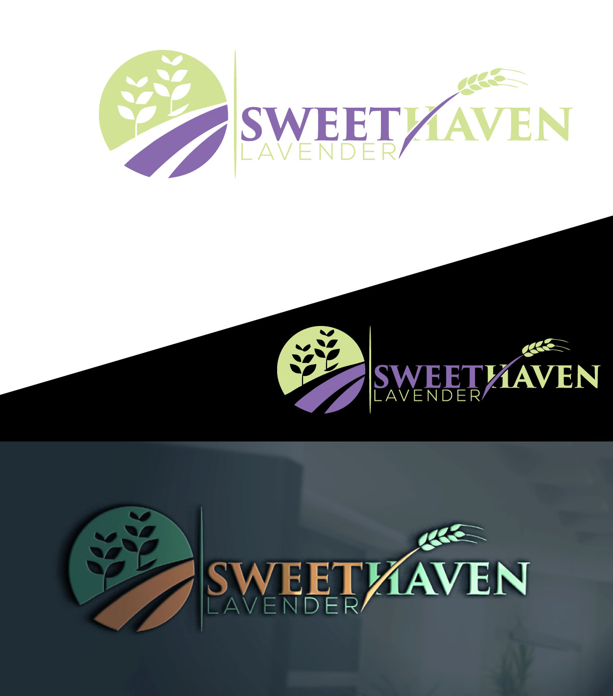 Logo Design by nexalite for Sweethaven Lavender | Design #18879256