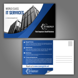 Postcard design for Managed IT company | Postkarten-Design von aspiremedia