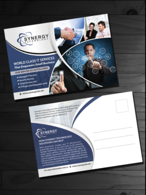Postcard design for Managed IT company | Postkarten-Design von innovative earth