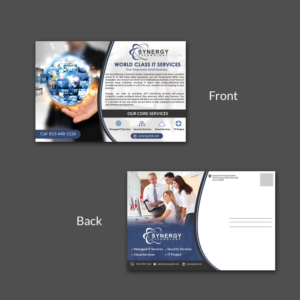 Postcard design for Managed IT company | Postkarten-Design von Schöpfer