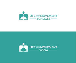 LIFE and Movement Schools   -    LIFE and Movement Yoga | Logo Design by .Ashu.