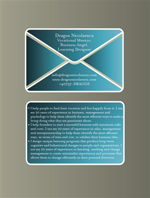 Business Card Design by Amrita Das for this project | Design: #2848367