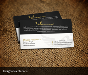 Vocational Mentor needs an impressive business card | Visitenkarten-Design von Nelsur