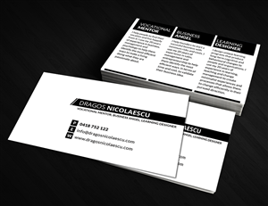 Business Card Design by  Artman for this project | Design: #2849284