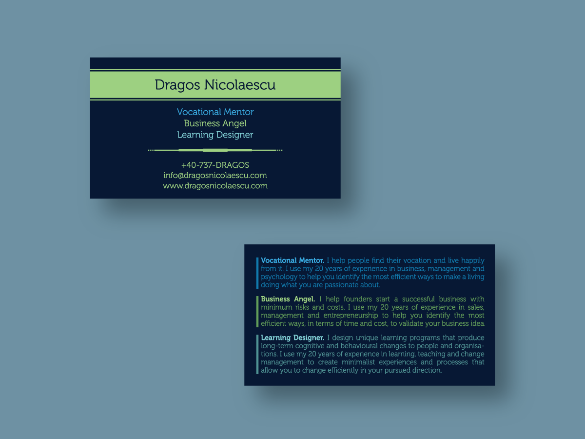Visitenkarten-Design von aye4design für dieses Projekt | Design #2871123