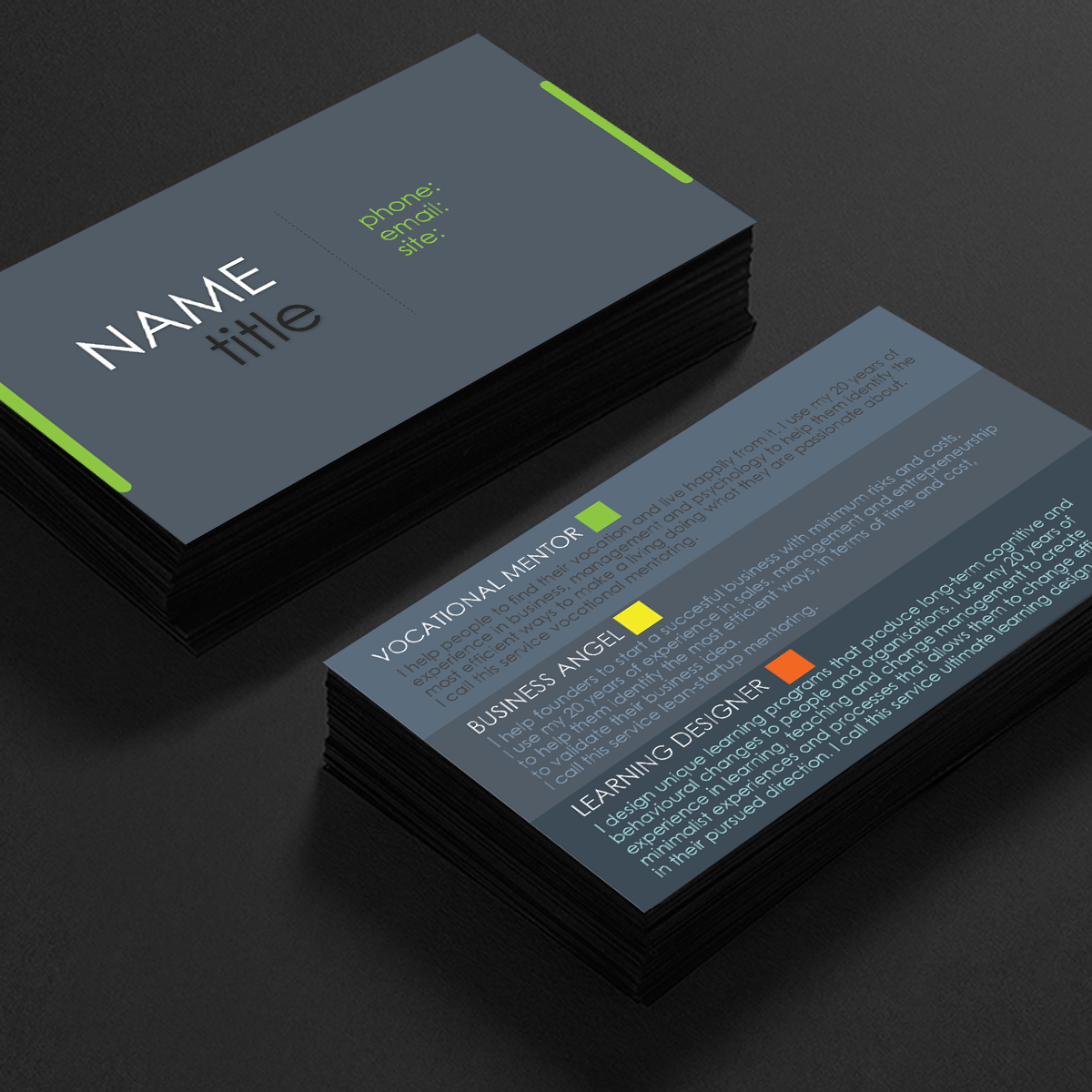 Business Card Design by JulySprite for this project | Design #2831295