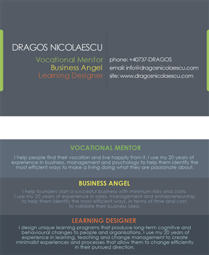 Business Card Design by JulySprite for this project | Design: #2872385