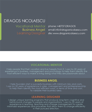 Business Card Design by JulySprite for this project | Design: #2872511