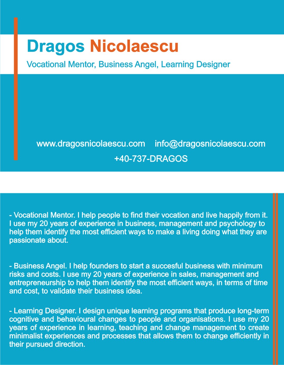 Business Card Design by mohitrao2013 for this project | Design #2860427