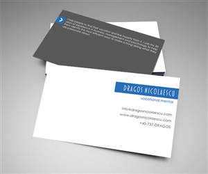 Vocational Mentor needs an impressive business card | Visitenkarten-Design von m_designs