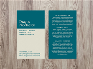 Business Card Design by BF for this project | Design: #2844465