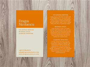 Business Card Design by BF for this project | Design: #2844468