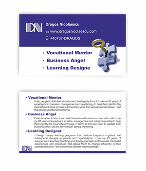 Business Card Design by IneseRo for this project | Design: #2836824
