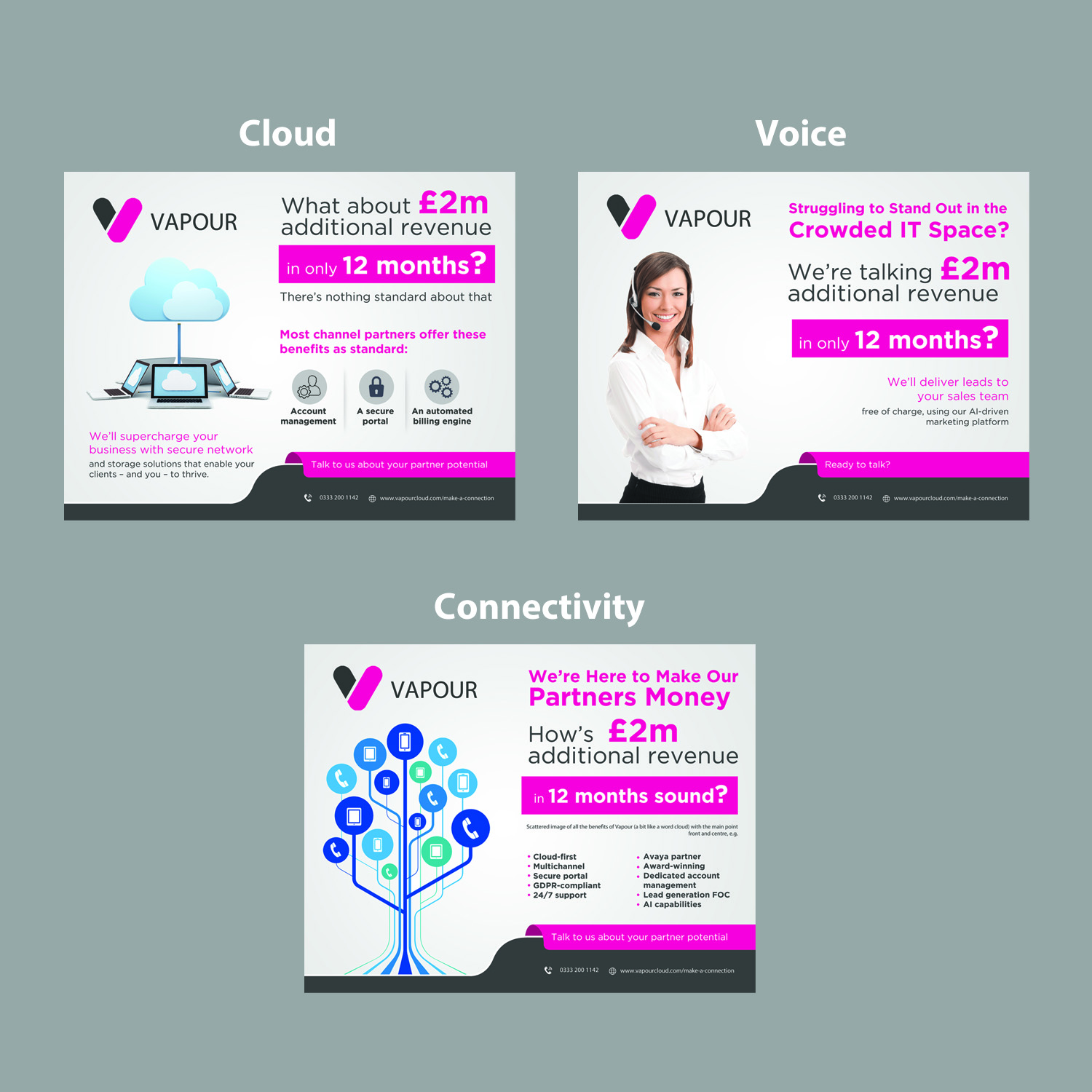 Diseño Publicitario por debdesign para Vapour Cloud | Diseño #18853663