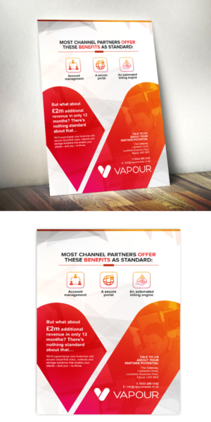 Design Publicitaire par creative.bugs pour Vapour Cloud | Design : #18853755