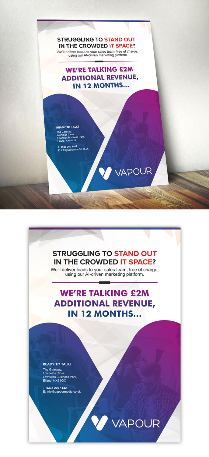 Advertisement Design by creative.bugs for Vapour Cloud | Design #18860030
