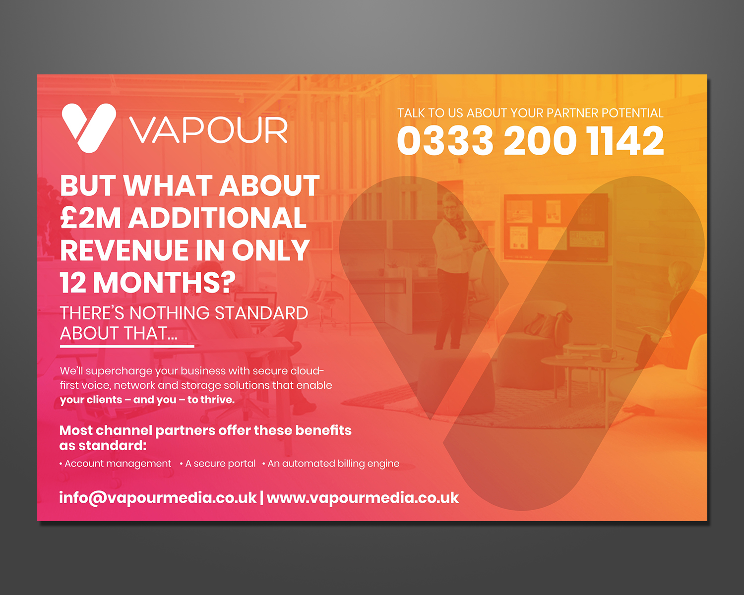 Advertisement Design by aspiremedia for Vapour Cloud | Design #18846585