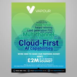 Design Publicitaire par ecorokerz pour Vapour Cloud | Design : #18907674