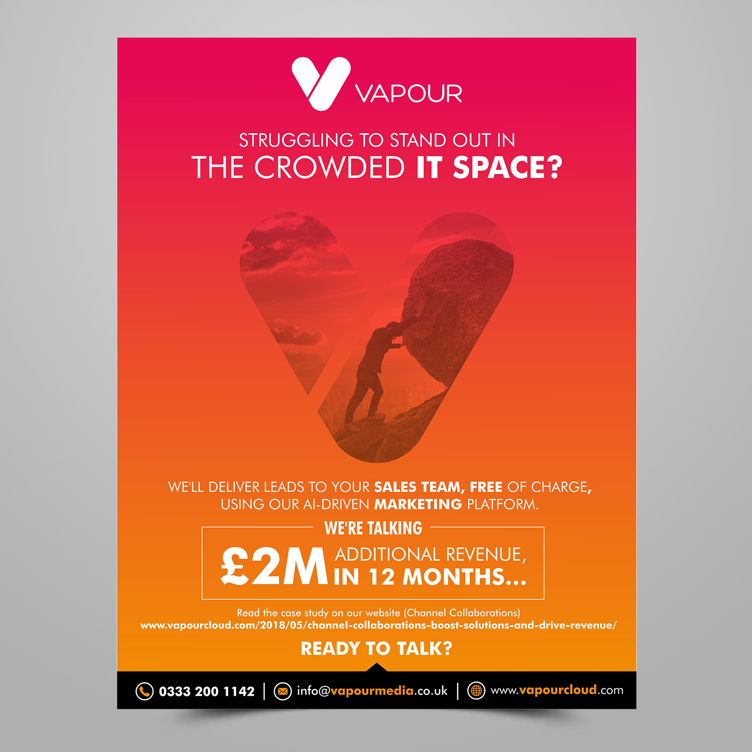 Advertisement Design by ecorokerz for Vapour Cloud | Design #18913493