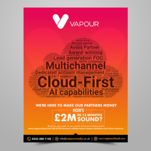 Design Publicitaire par ecorokerz pour Vapour Cloud | Design : #18913495