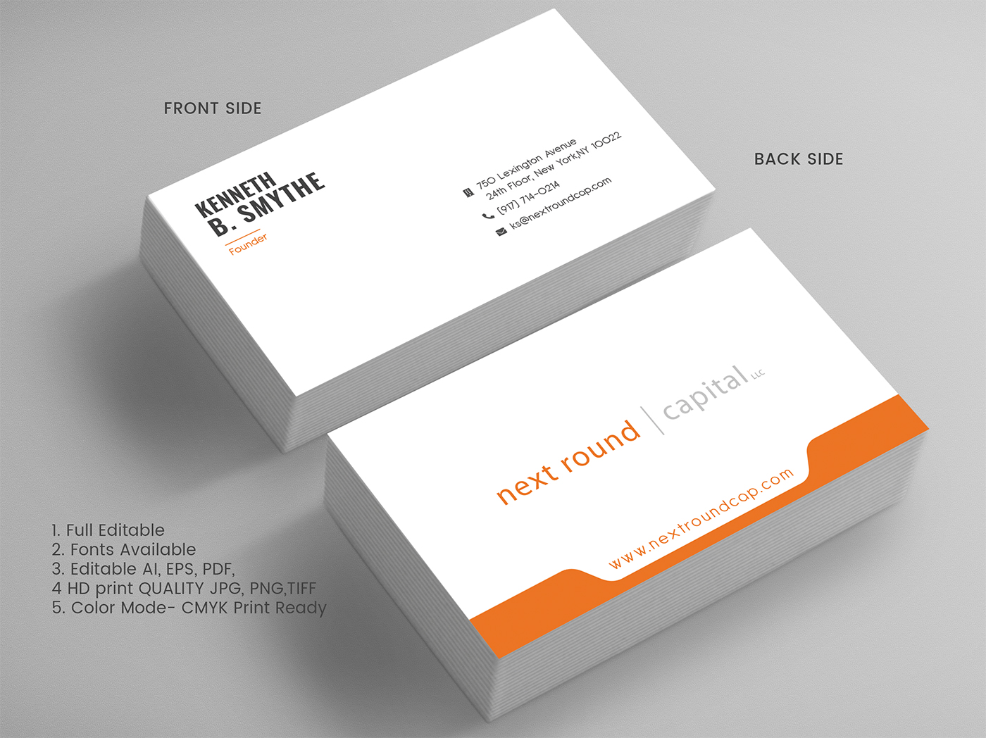 Business Card Design by Expert Designer for this project | Design #18799067