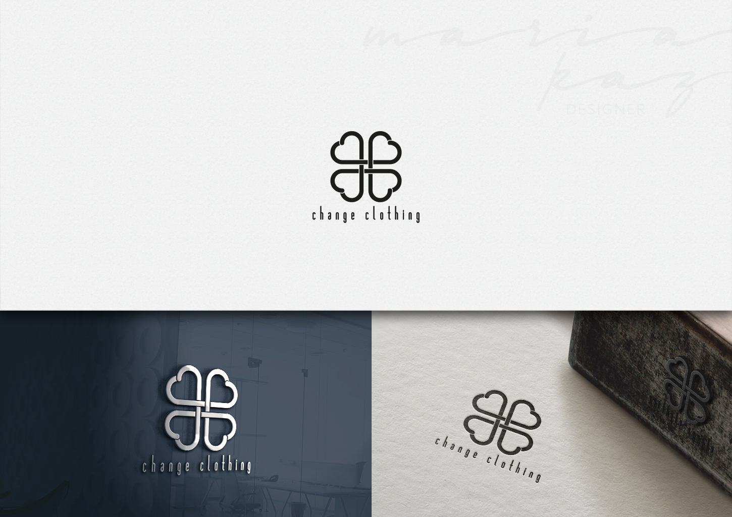 Logo-Design von maria-kaz für Change Clothing | Design #18794415