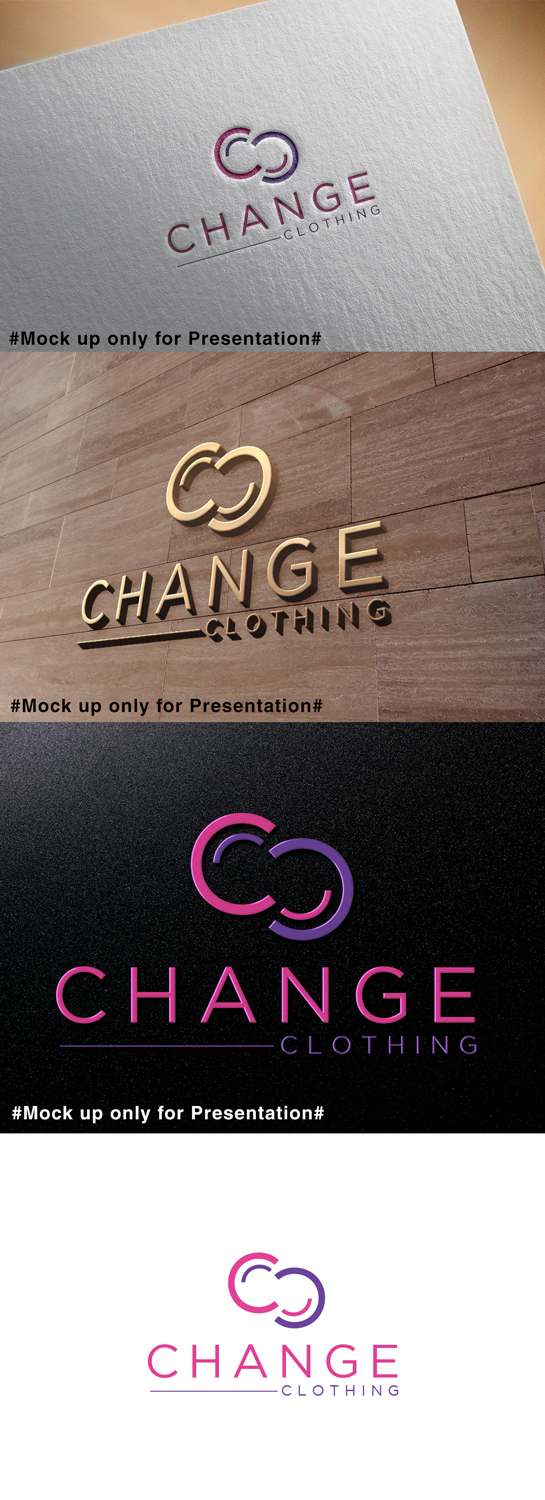 Logo Design by designmind78 for Change Clothing | Design #18796265