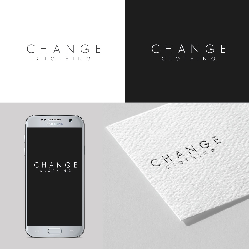 Logo Design by Lee @ LoleepopDesign for Change Clothing | Design #18794924