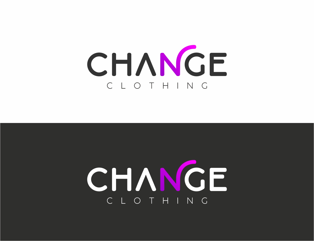 Logo Design by MOH Studio for Change Clothing | Design #18788391