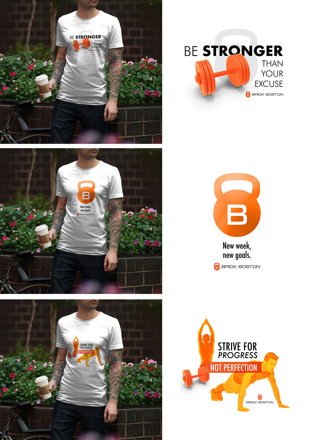 T-shirt Design by Avi Design for BRICK Boston | Design #18833553