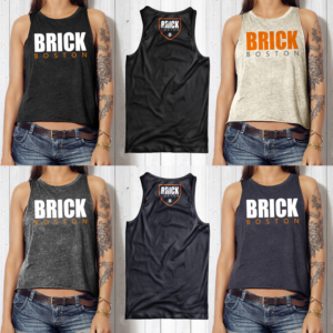 BRICK Boston Gym/Fitness T-Shirt | T-Shirt-Design von O_O NIZAL O_O