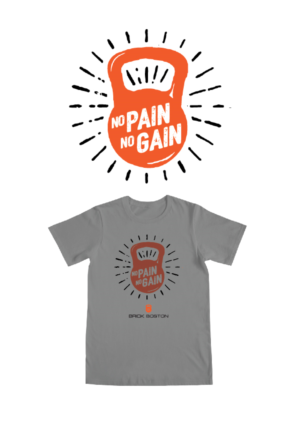 BRICK Boston Gym/Fitness T-Shirt | Design de T-shirt par eleven
