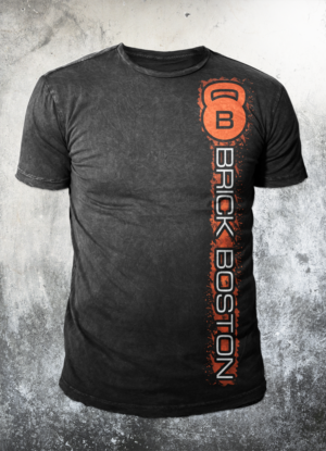 BRICK Boston Gym/Fitness T-Shirt | Design de T-shirt par badpixelarts