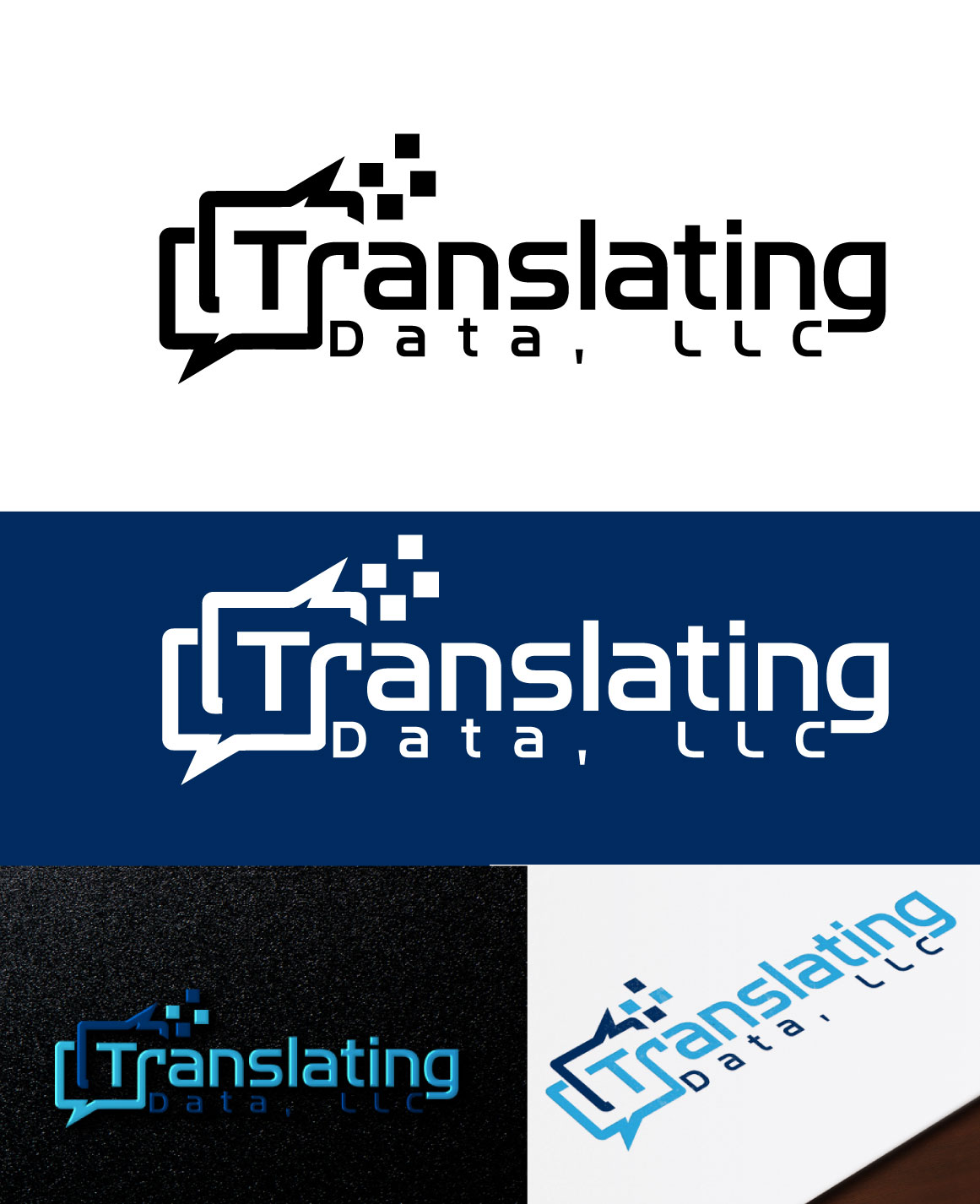 Logo Design by nexalite for Translating Data, LLC | Design #18846397