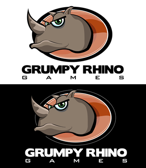 Logo Design by rawlinez for Grumpy Rhino Games | Design #2835939